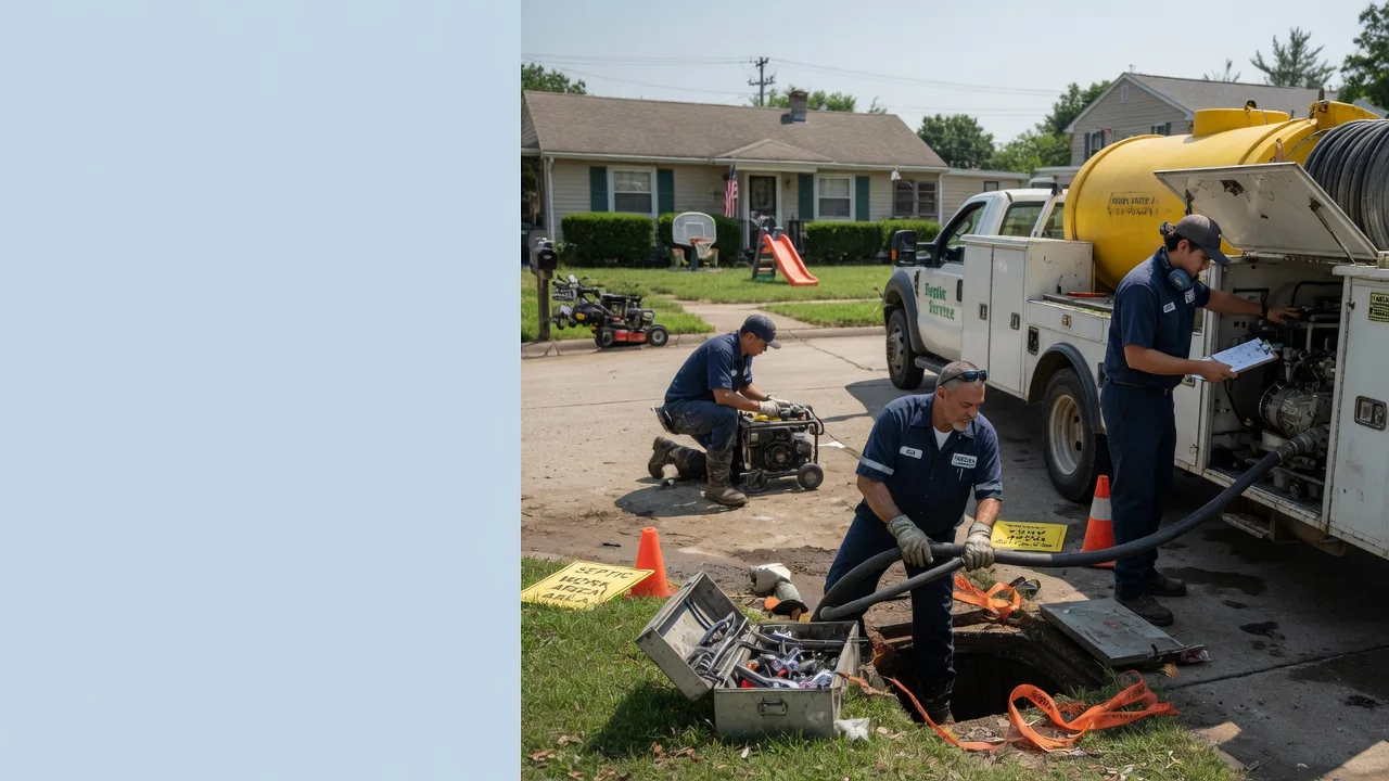 Septic Tank Pumping in Montville, NJ near me